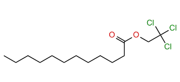 2,2,2-Trichloroethyl dodecanoate